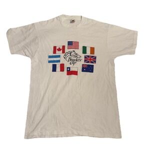 90s USA Made Fruit of the Loom T-shirt Breeders cup Sz xl Vtg